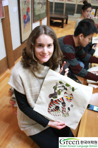 [Traditional Folk Painting] 민화 에코백 ^_^