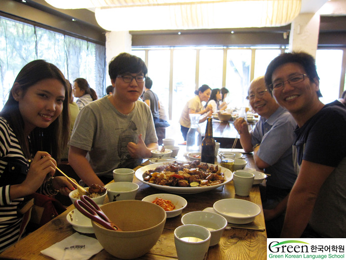 [Lunch together] 선생님과의 식사 시간~언제나 즐거워요.