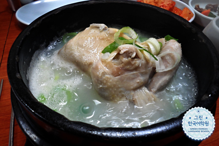 [Samgyetang] 선생님들 회식~삼계탕을 먹고 힘을 냅시다!