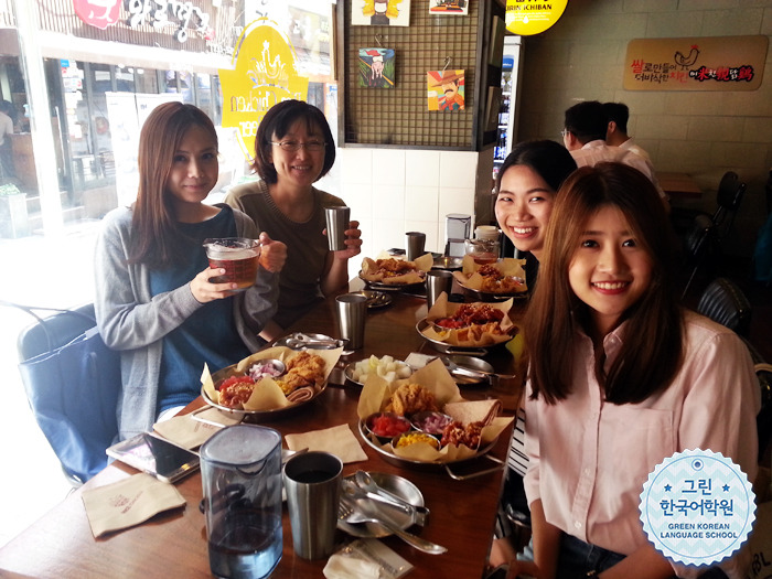 [Lunch together] 모두 함께 식사하면서 더 친해져요~☆