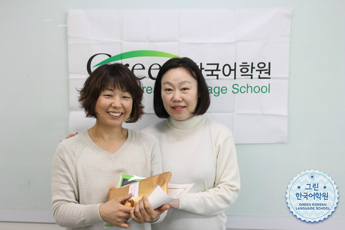 [Short-term class in March] 항상 그린 한국어학원을 방문해 주시는 일본인 학생분들!